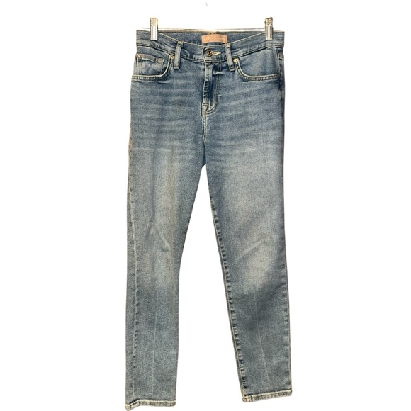 7 For All Mankind Denim - 7 For All Mankind Josefina Luxe‎ Vintage Jeans Womens 25 Slim Boyfriend